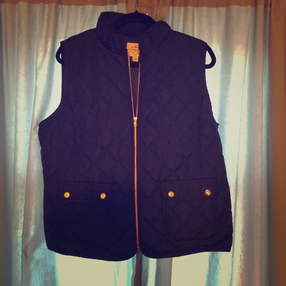 Navy Blue Vest